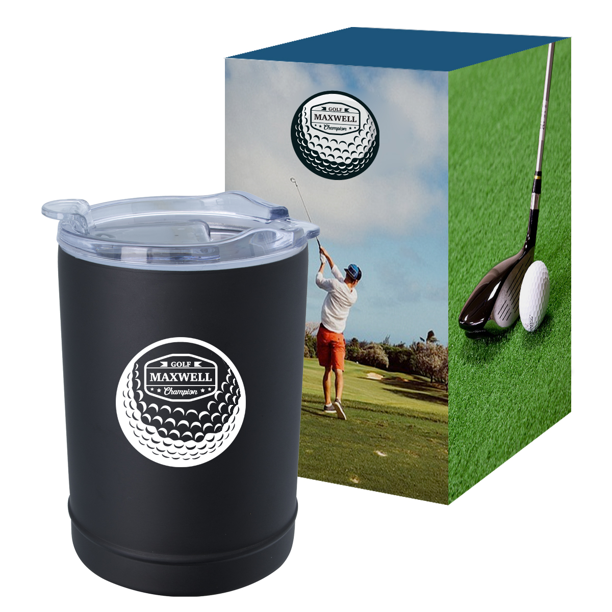 2-in-1 Copper Insulated Beverage Holder and Tumbler