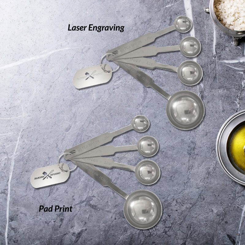 4-Pc. Stainless Steel Measuring Spoons