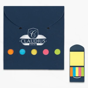 Sticky Notes And Flags In Pocket Case