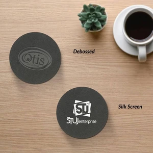 Bonded Leather Coaster