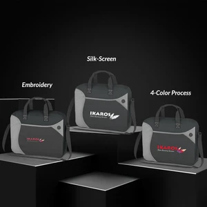 Wave Non-Woven Briefcase/Messenger Bag