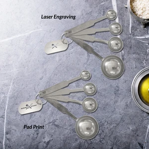 4-Pc. Stainless Steel Measuring Spoons