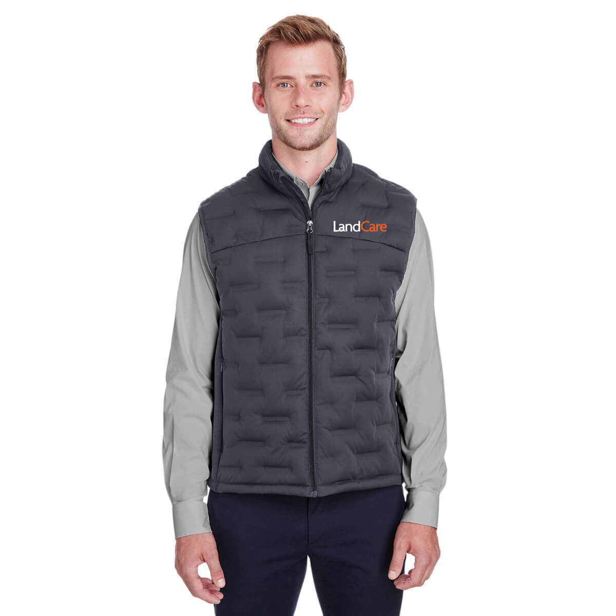 North End Men's Loft Pioneer Hybrid Vest