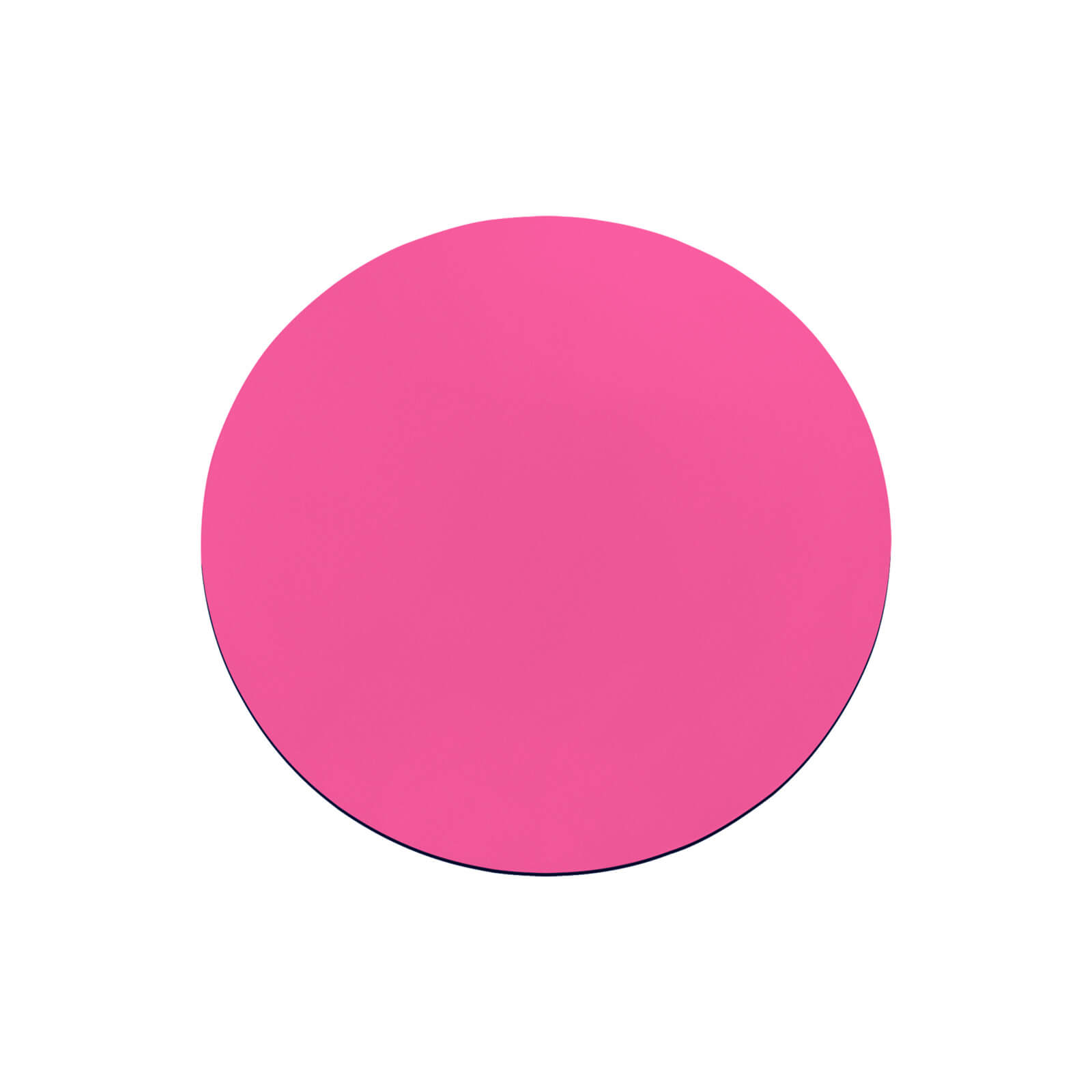 Fluorescent Neon Calendar Circle Mouse Pads view 1