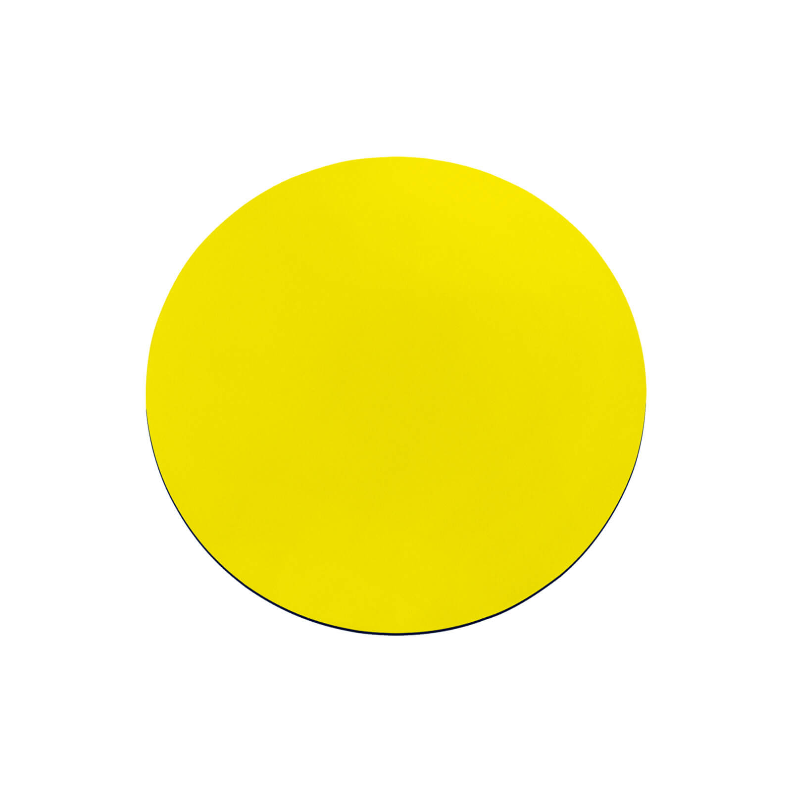 Fluorescent Neon Calendar Circle Mouse Pads view 2