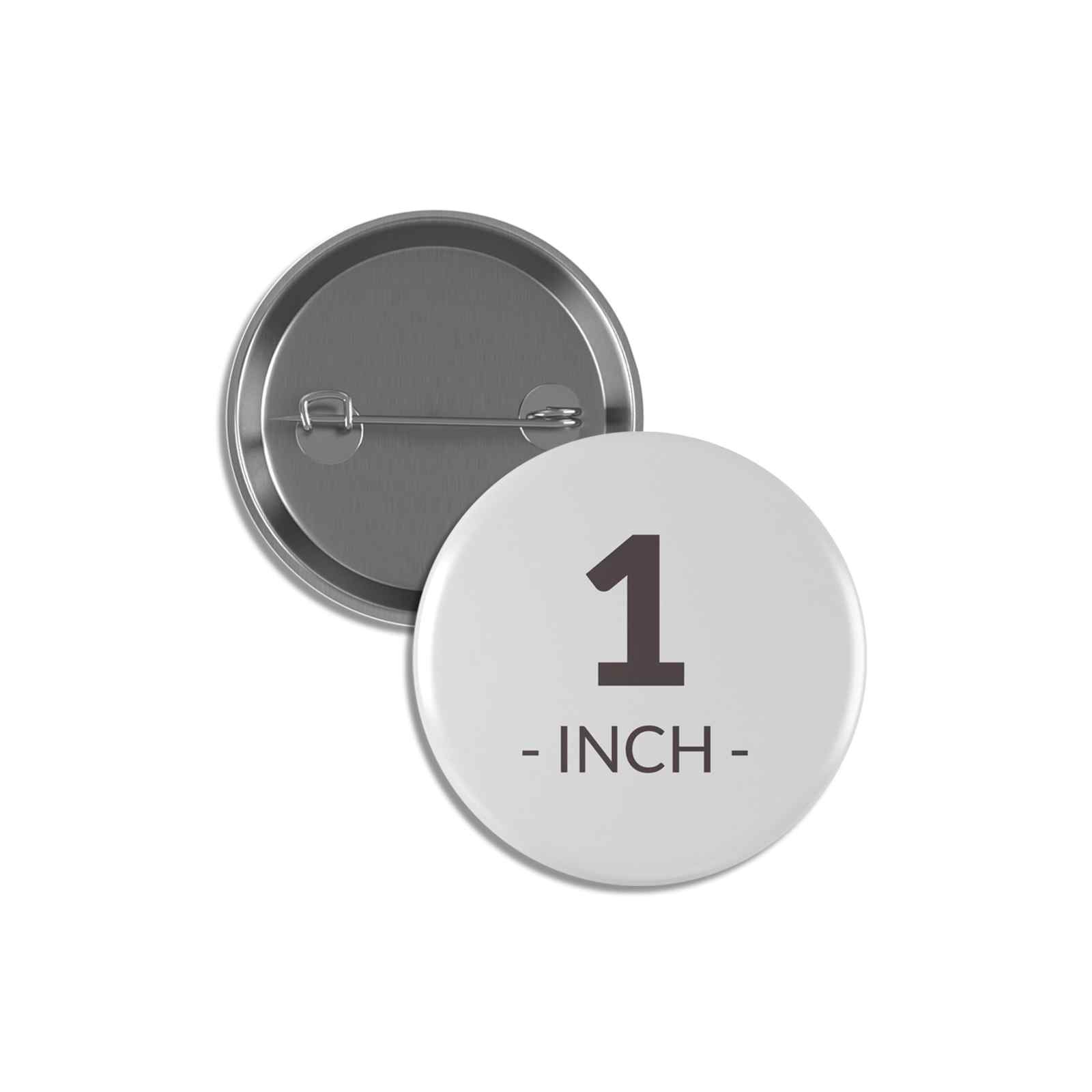 Buy 1 inch round custom buttons - swagify