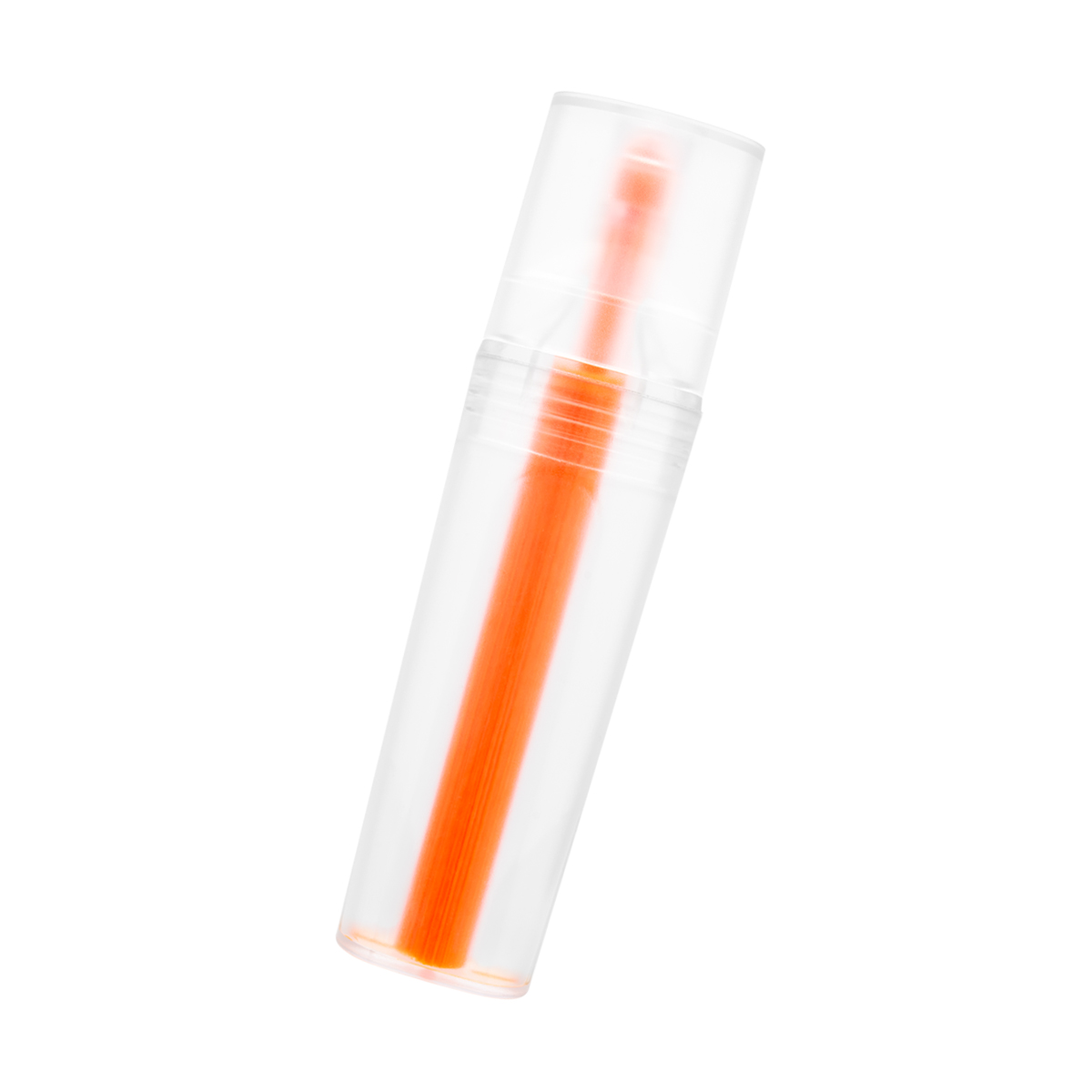 CLEAR WITH ORANGE