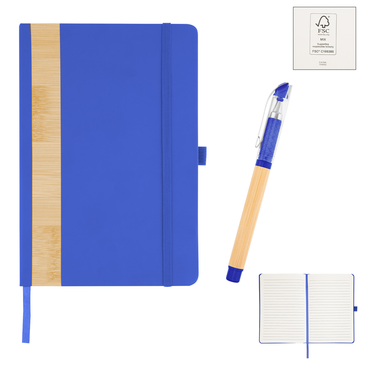 Verse Bamboo Journal With Pen
