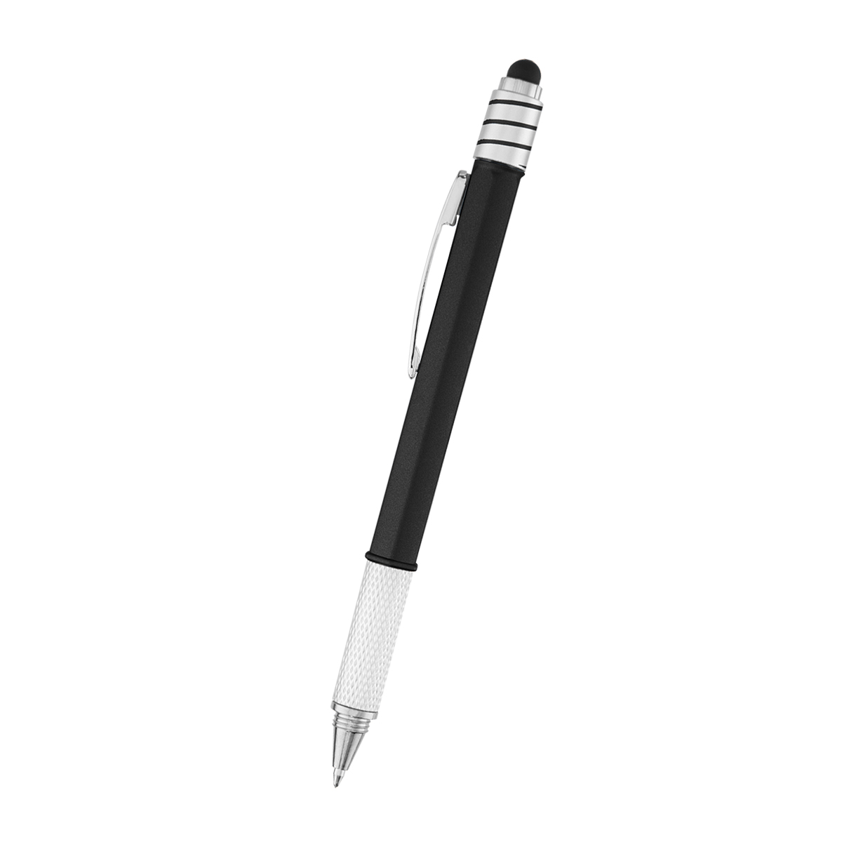 BLACK WITH SILVER