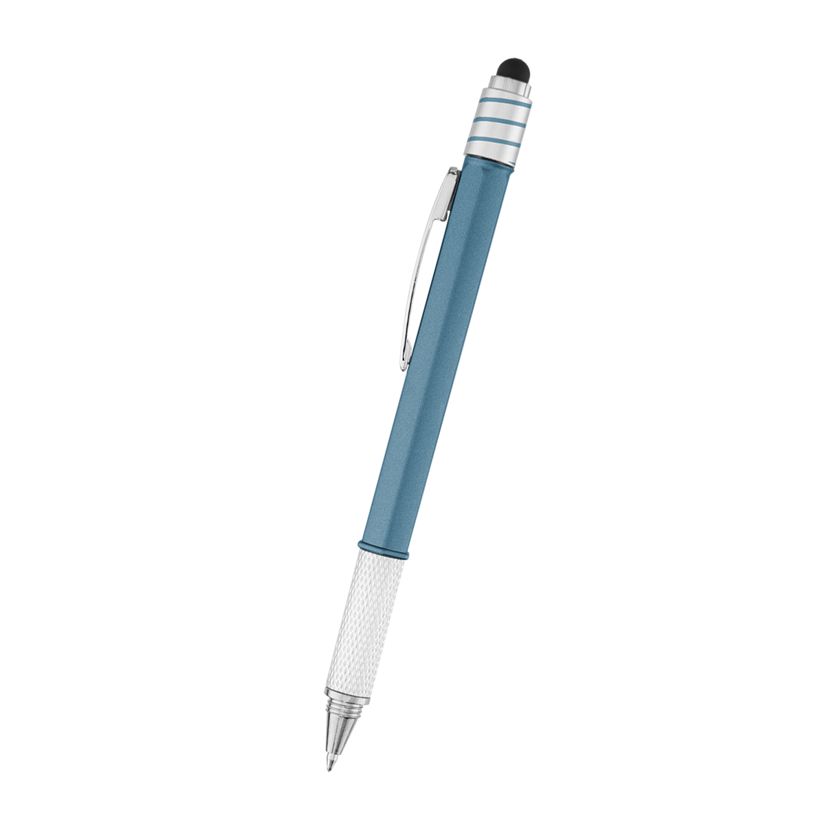 BLUE WITH SILVER