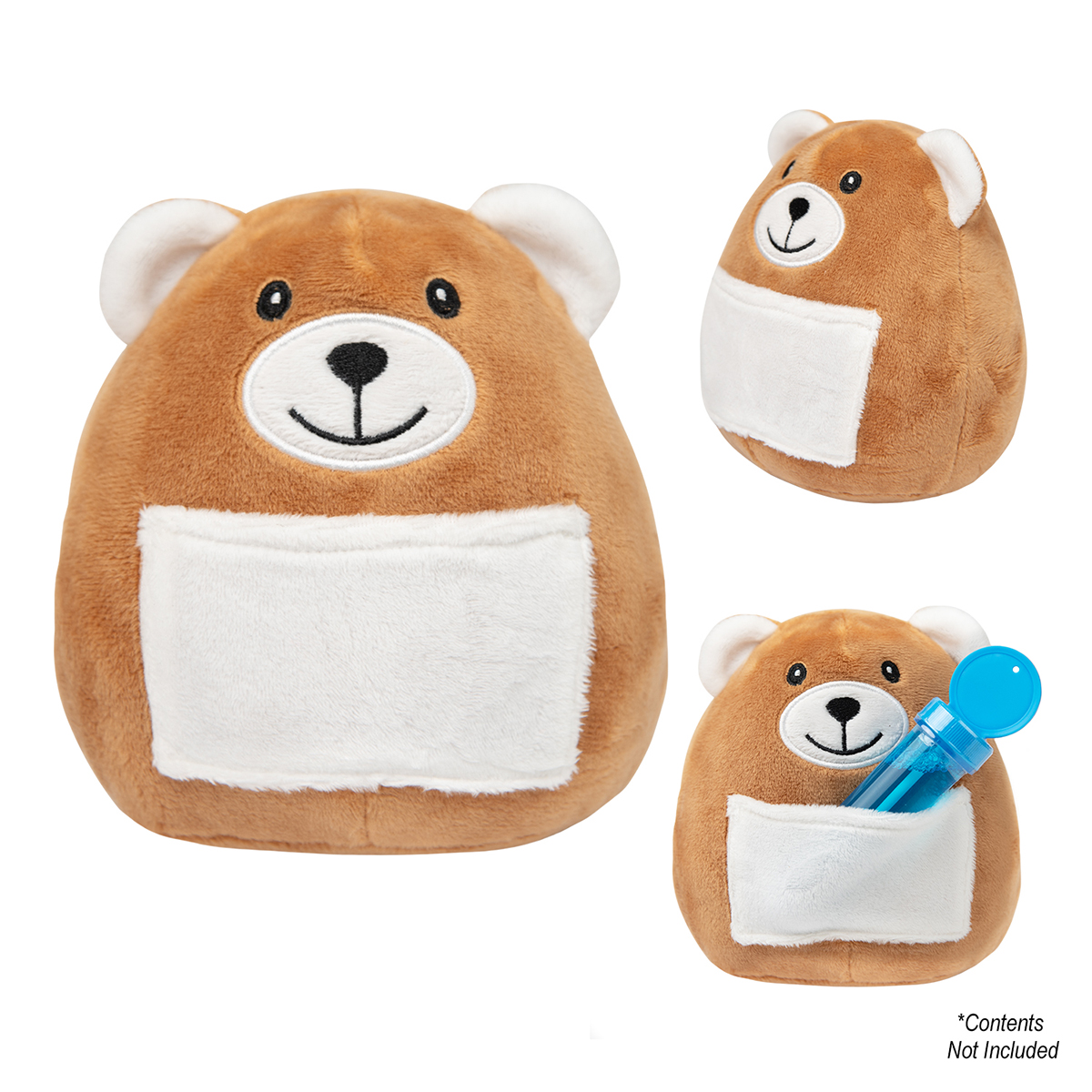 6\" Pouch Pet Bear