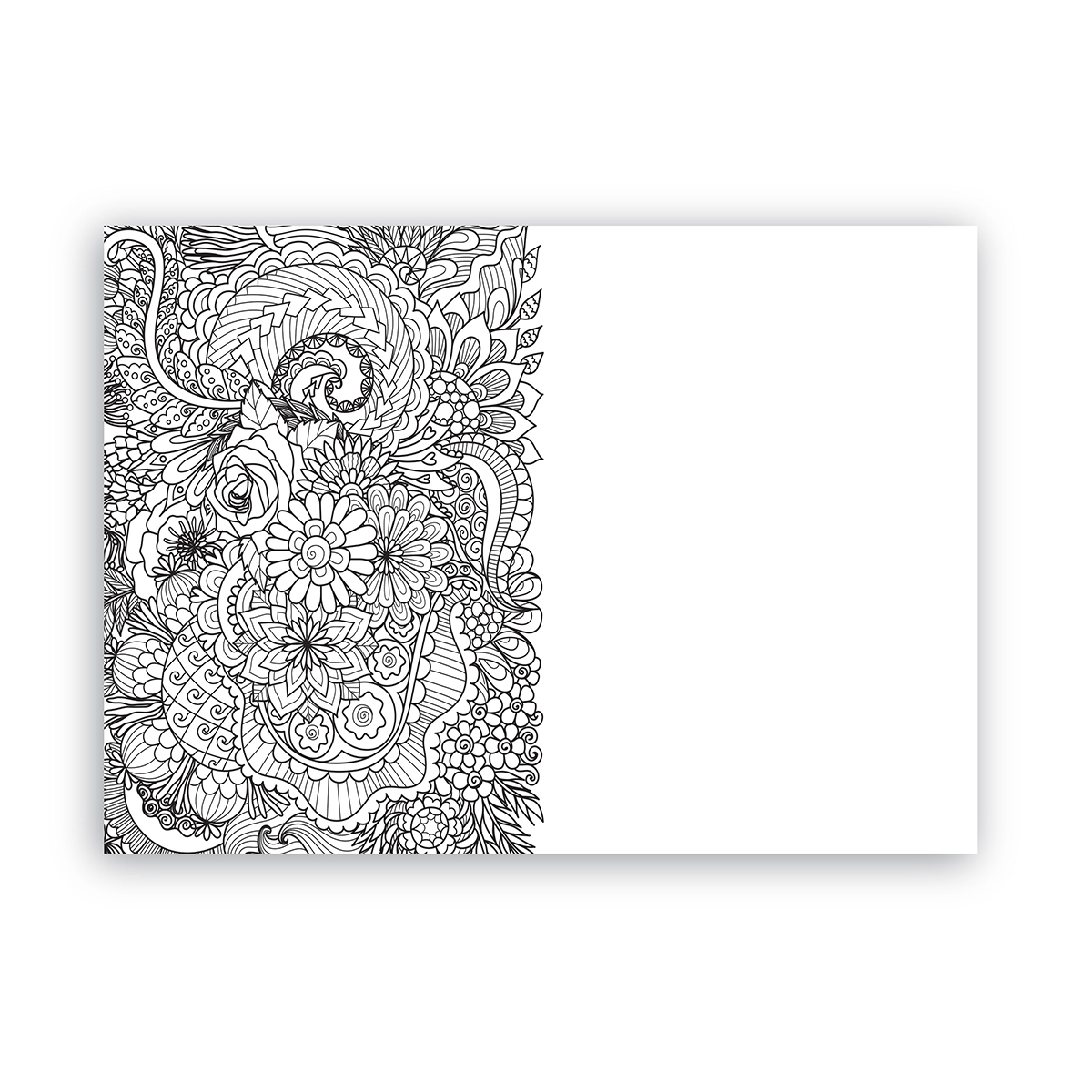 sticky notes Custom Printed Coloring Pad 25 Sheets