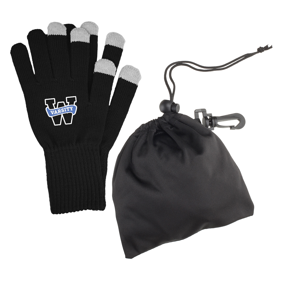 Touch Screen Gloves In rPET Pouch