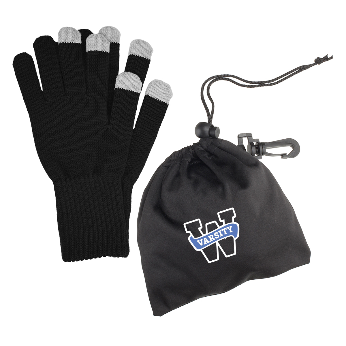 Touch Screen Gloves In rPET Pouch