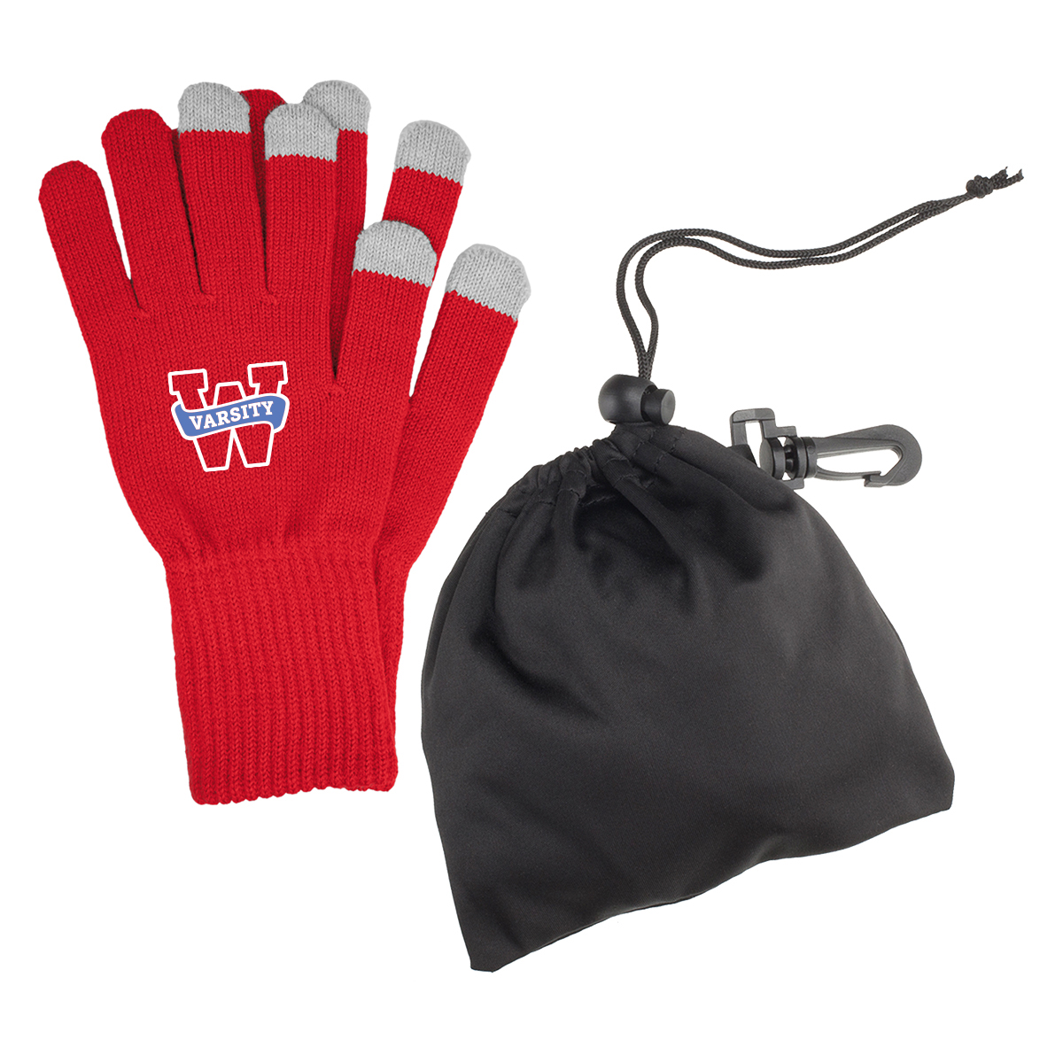 Touch Screen Gloves In rPET Pouch