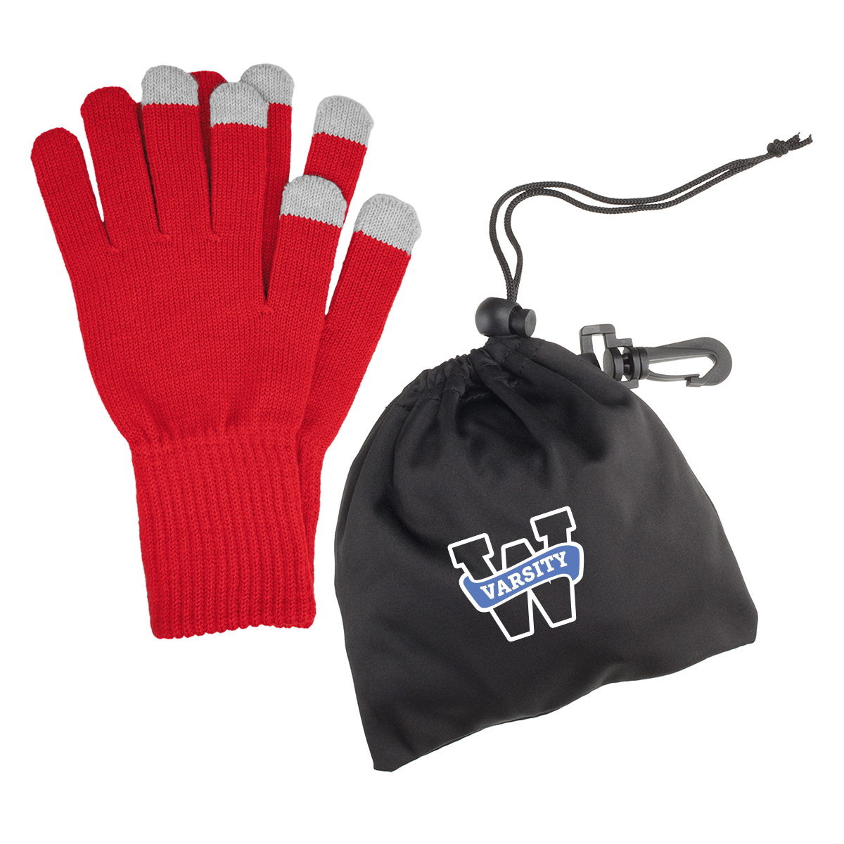 Touch Screen Gloves In rPET Pouch