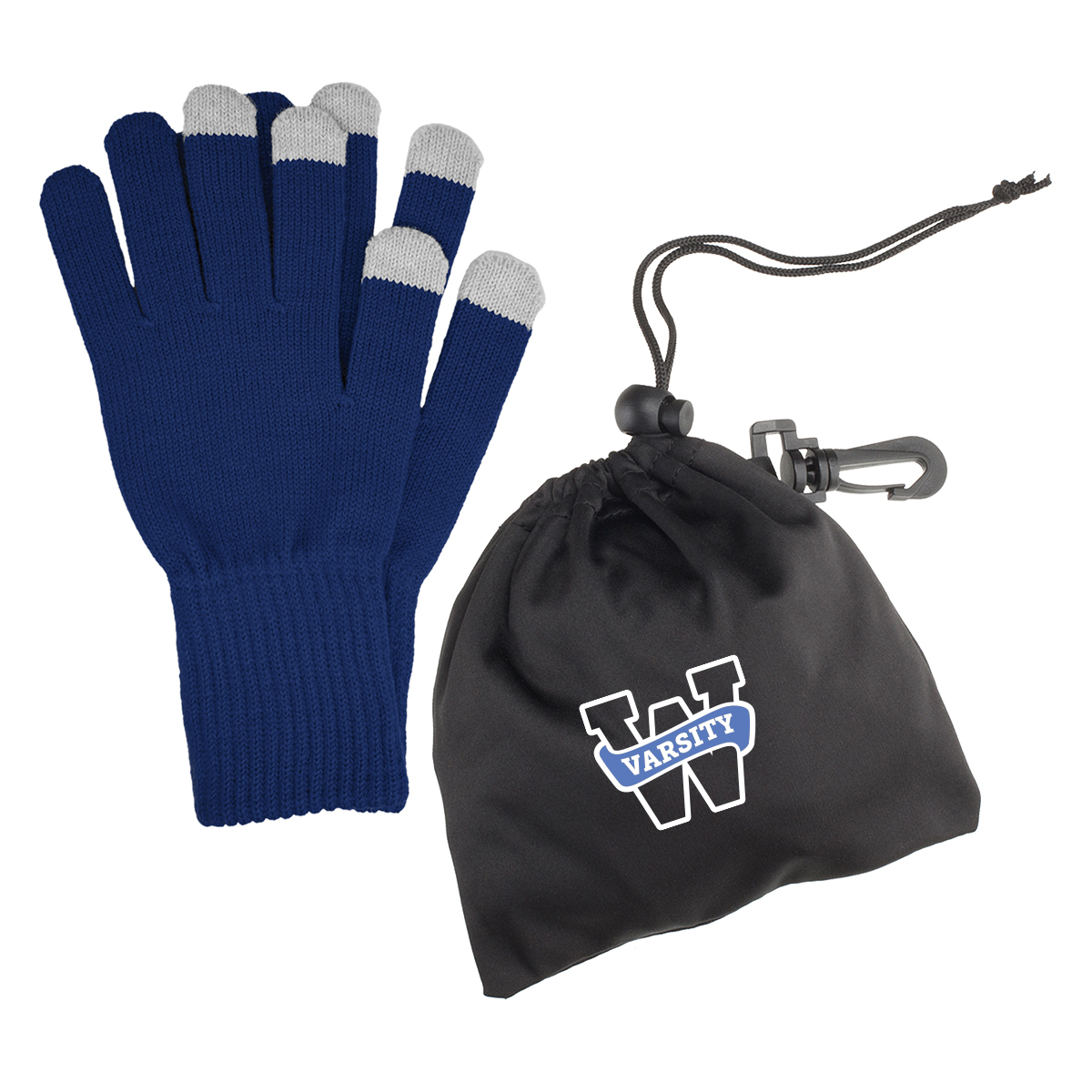 Touch Screen Gloves In rPET Pouch