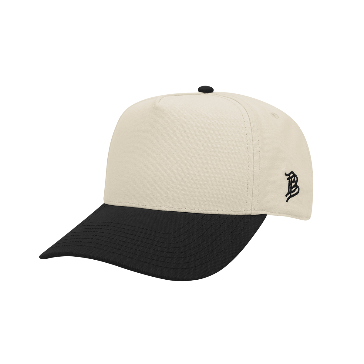 Branded Bills Bare Curved Two-Tone Canvas Cap
