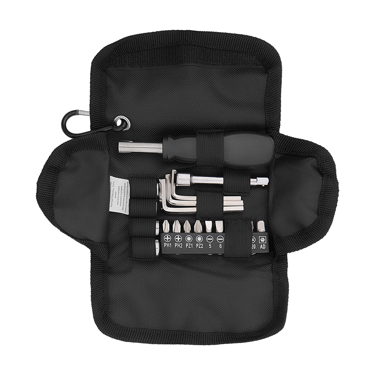 Verto 19-Piece Tool Set With rPET Case