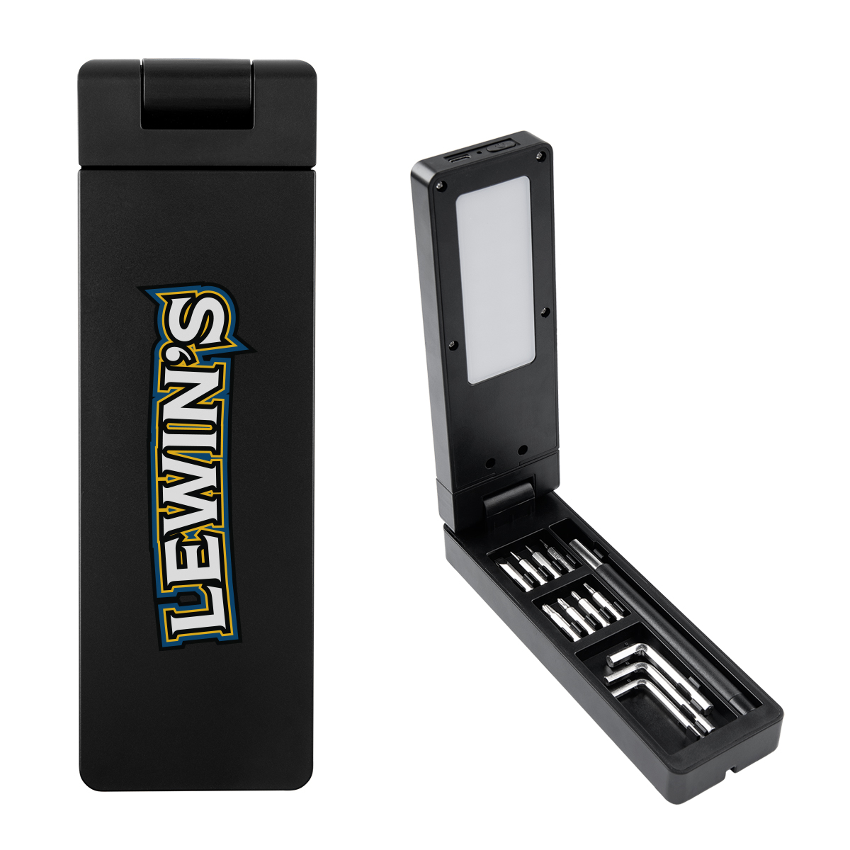Logan 13-Piece Tool Set With Rechargeable Light