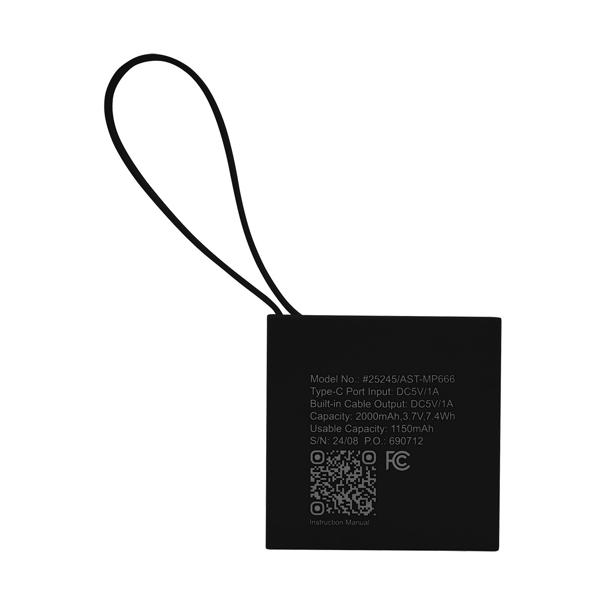 rABS Pocket Size Power Bank