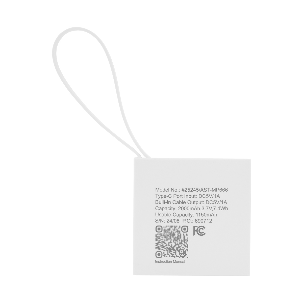 rABS Pocket Size Power Bank