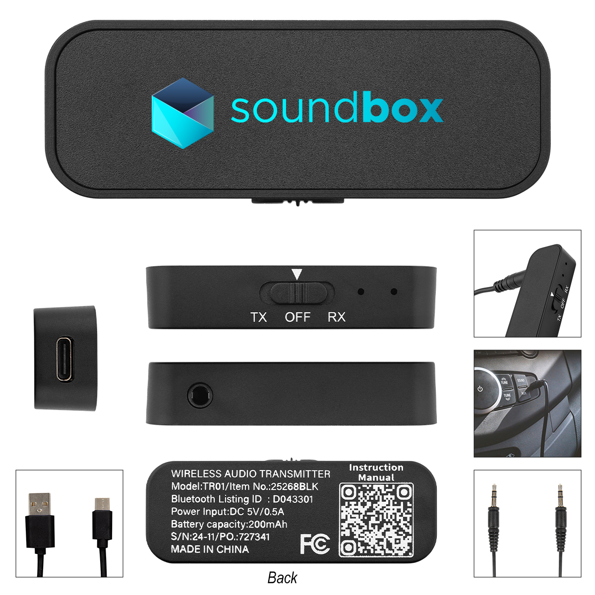 Wireless Audio Transmitter & Receiver