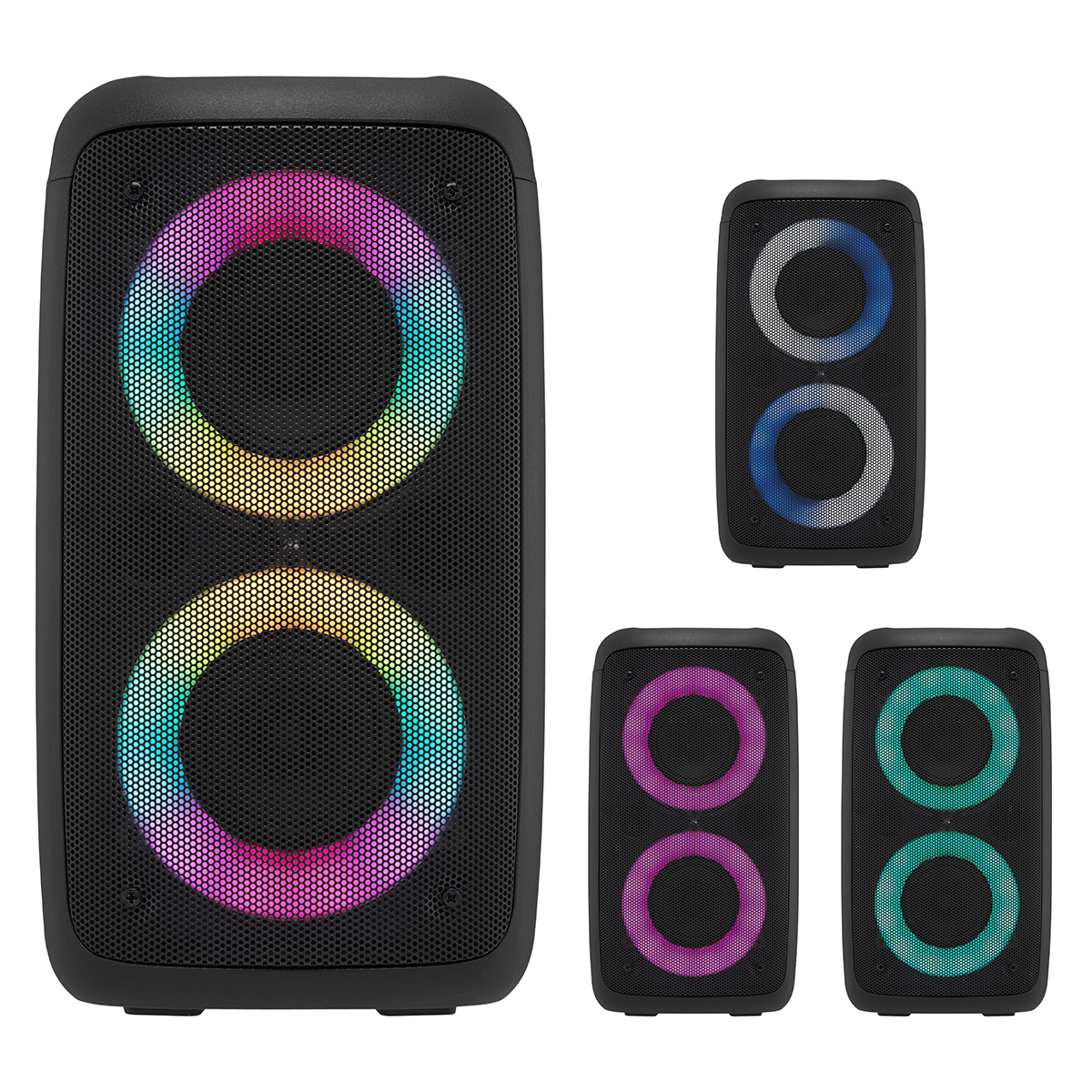 Wireless Speaker Tower With Phone Holder
