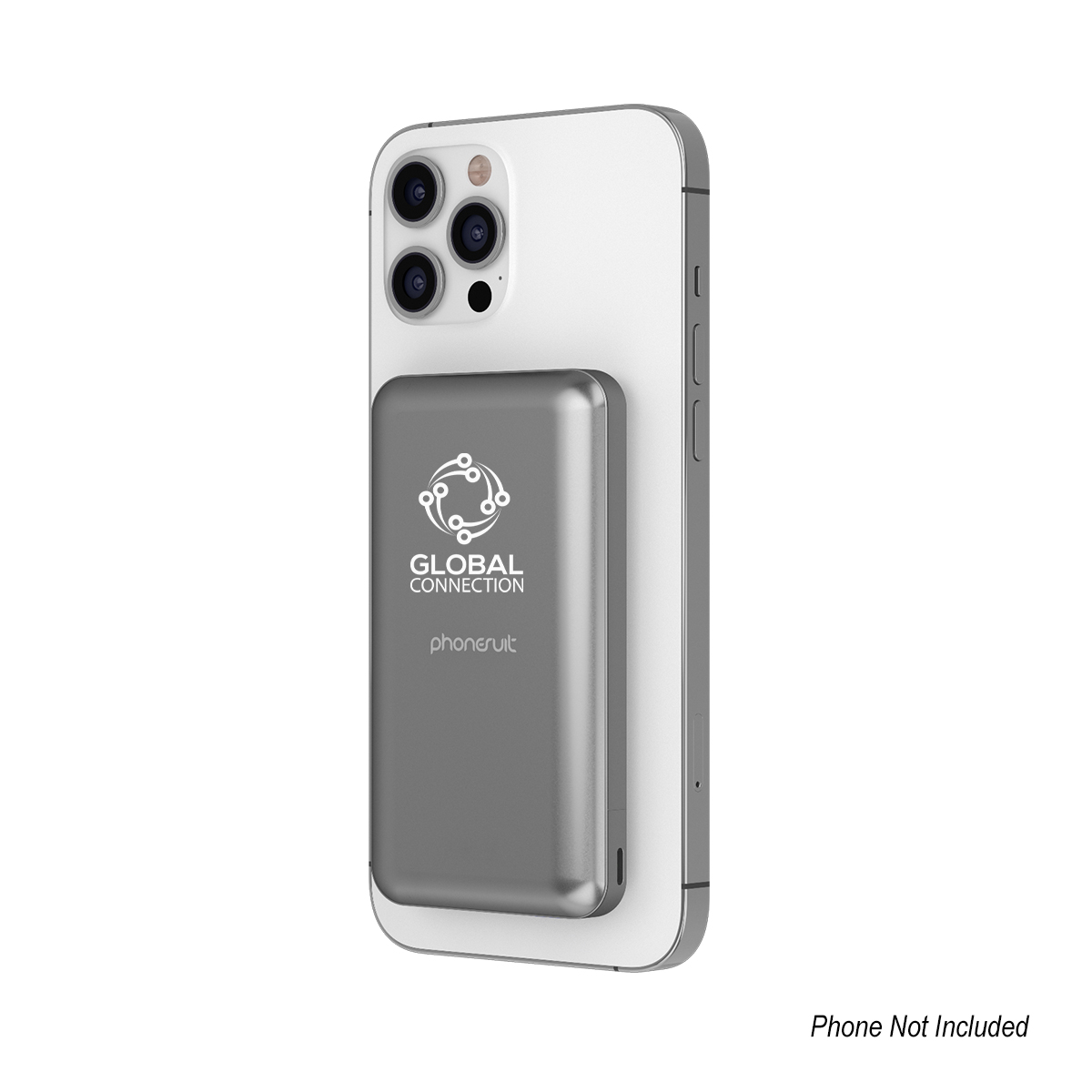 10,000 mAh PhoneSuit Mag Max Wireless Portable Pocket Charger & Battery Pack