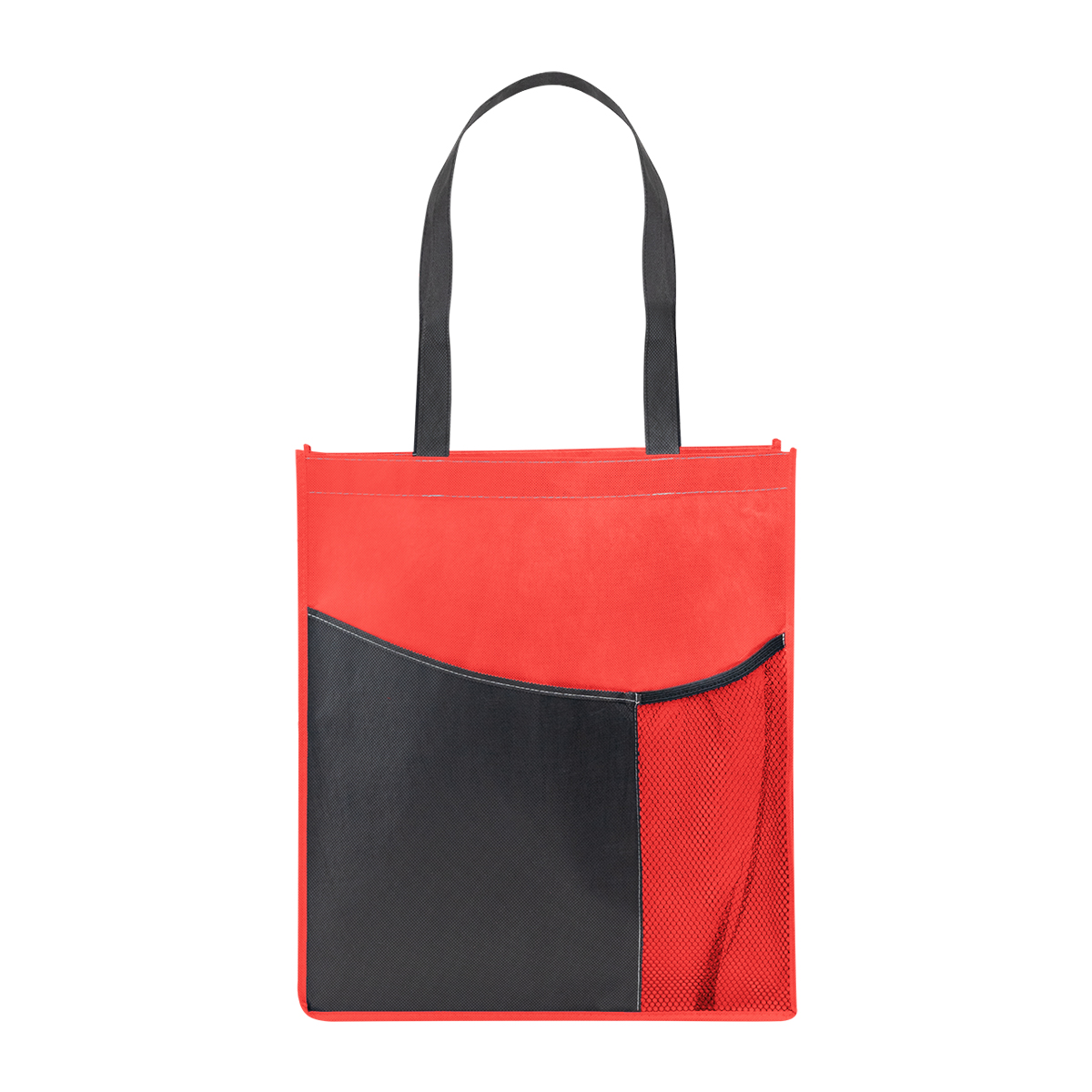 RED WITH BLACK
