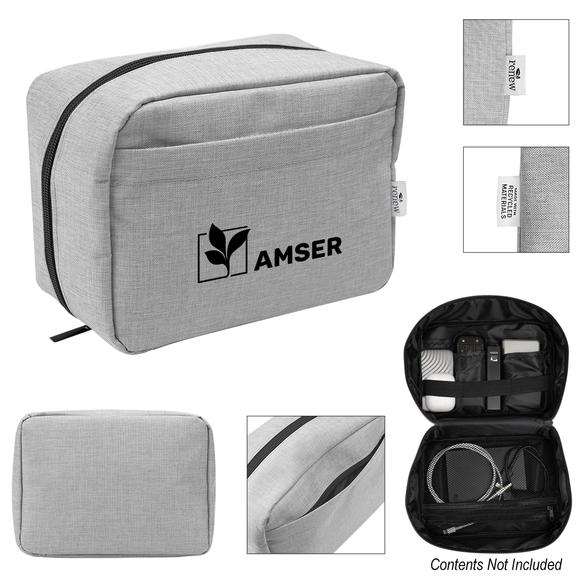 Habitat rPET Heathered Tech Pouch