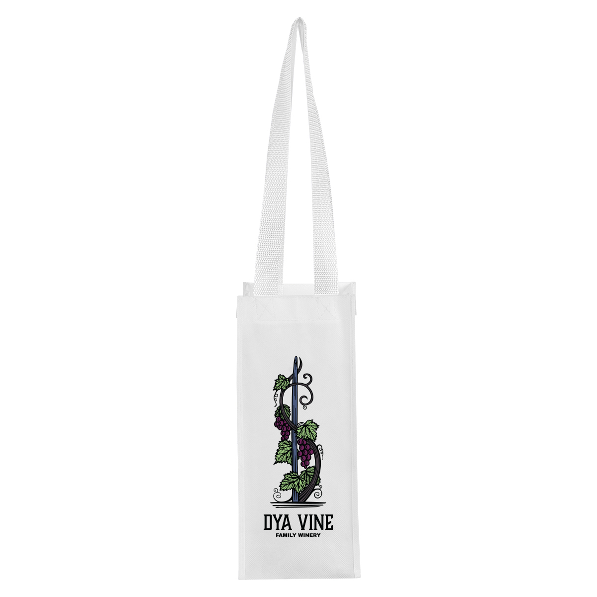 Venice rPET Non-Woven Wine Tote Bag