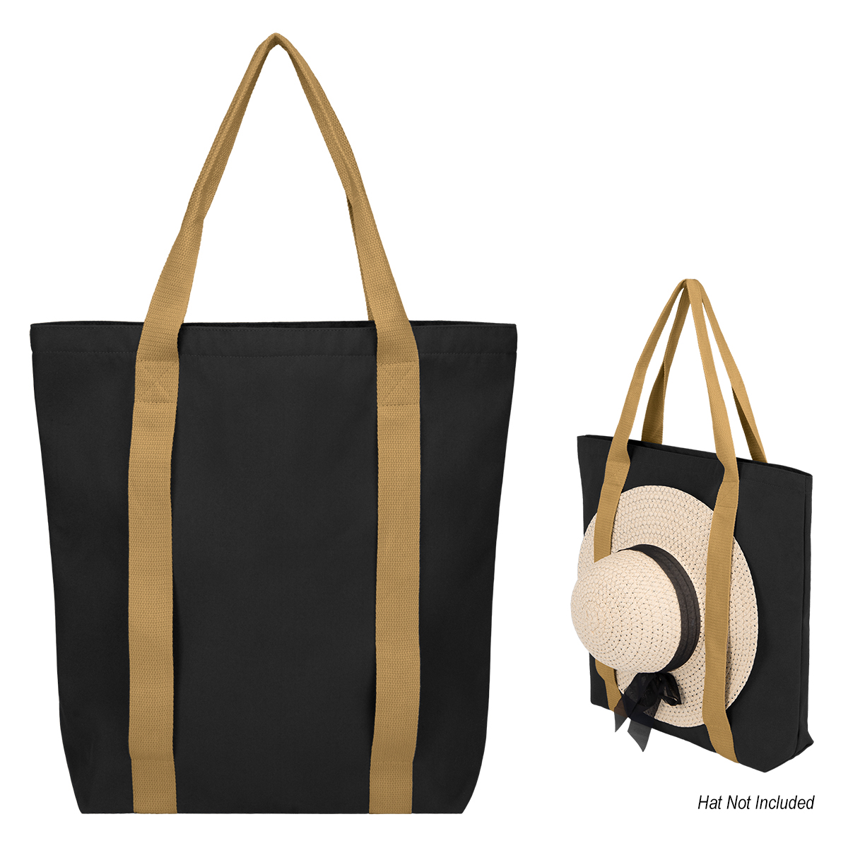 BLACK WITH BROWN