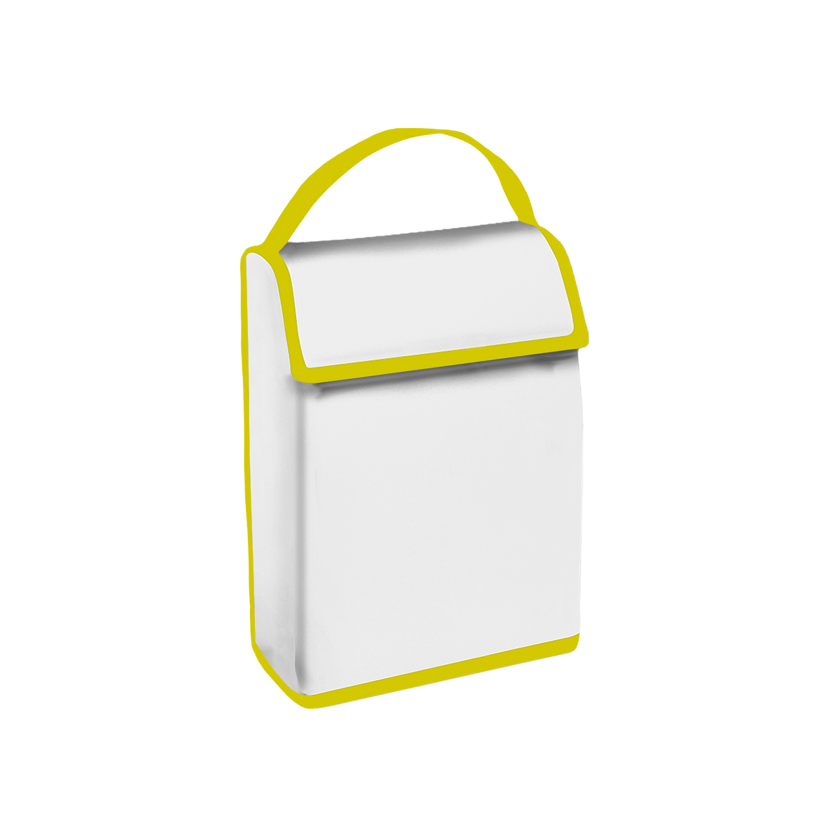 WHITE WITH YELLOW