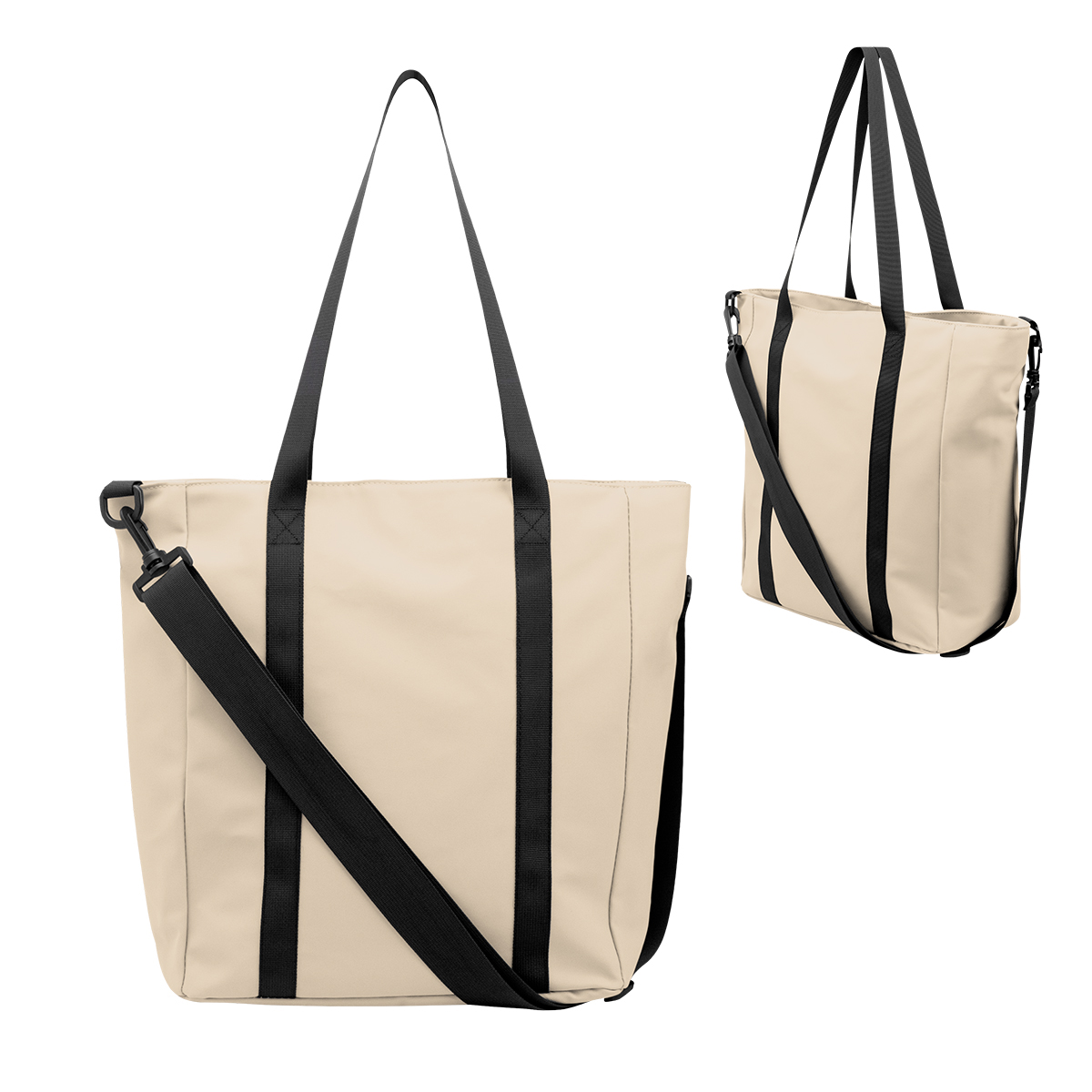 Hudson rPET Leatherette Computer Tote Bag