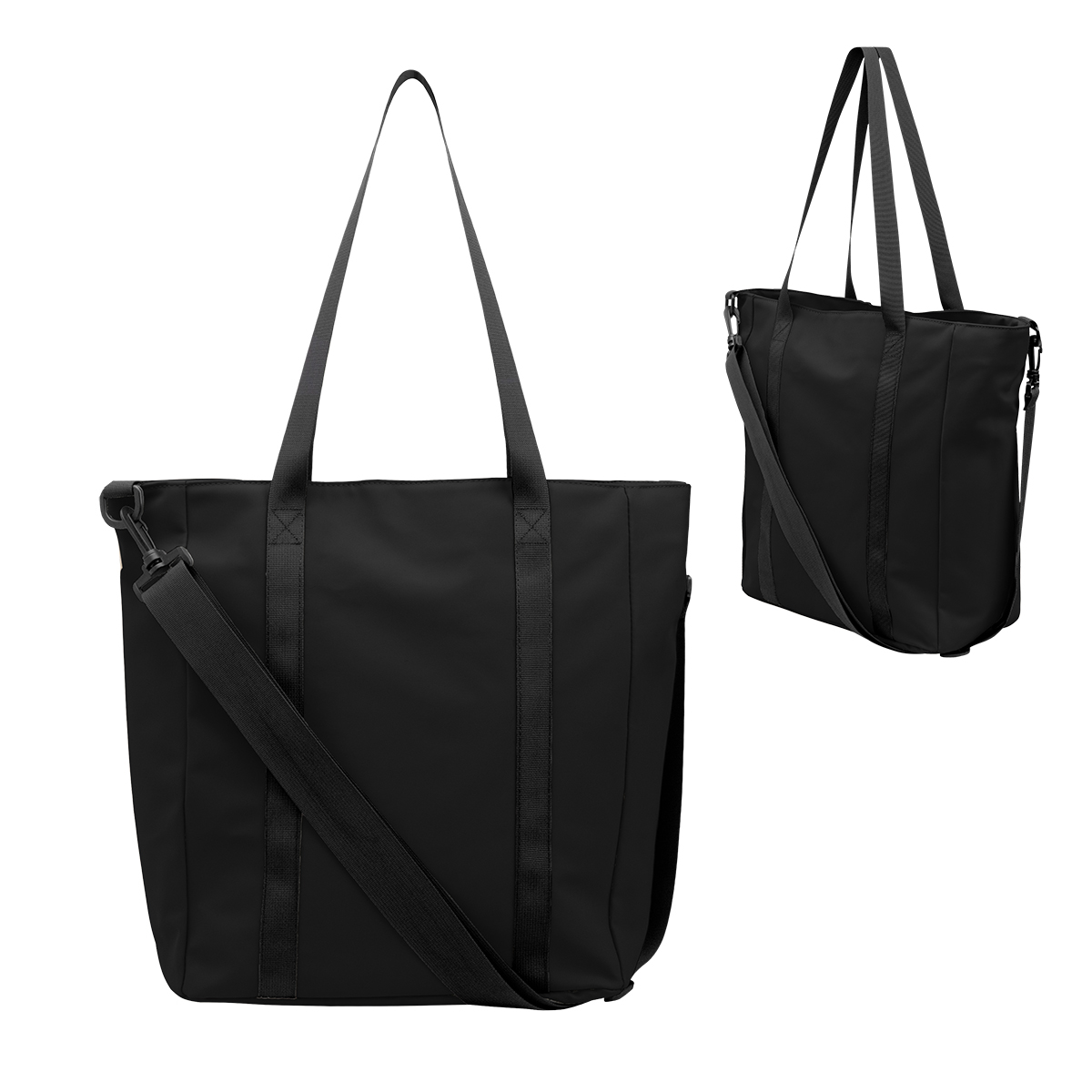 Hudson rPET Leatherette Computer Tote Bag