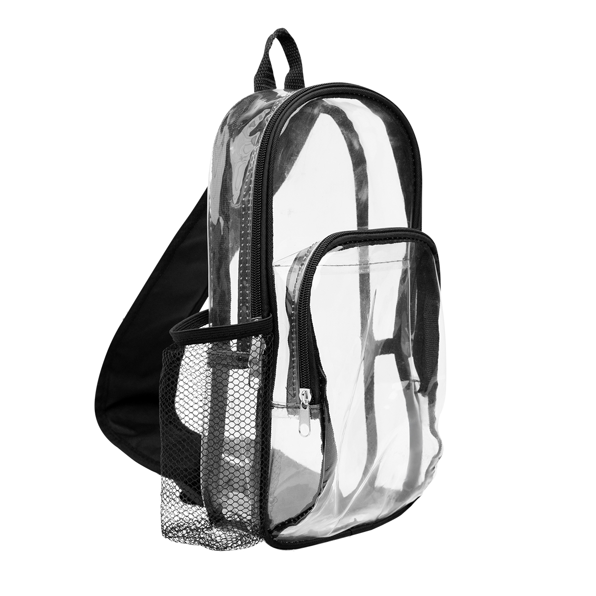 CLEAR WITH BLACK