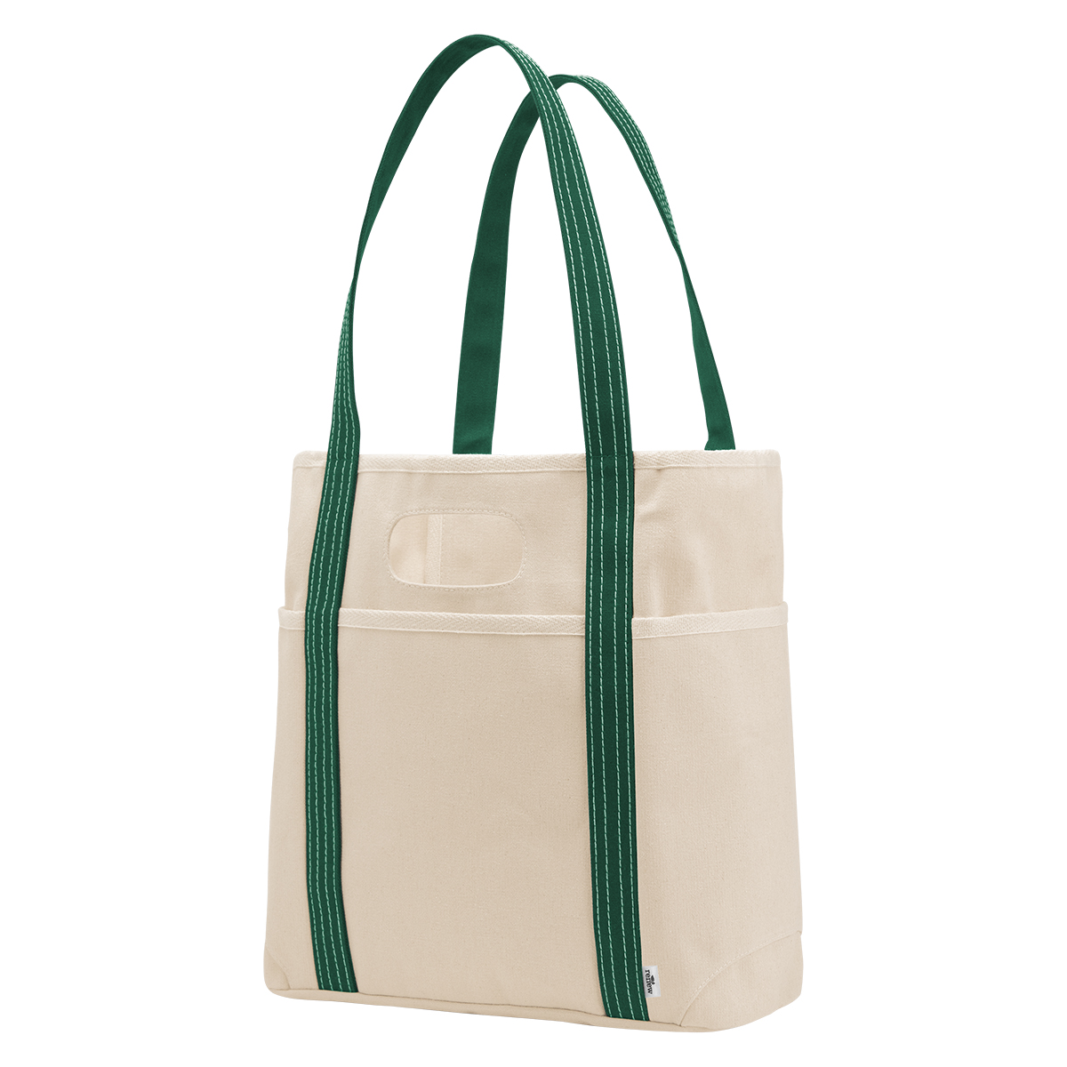 NATURAL WITH FOREST GREEN