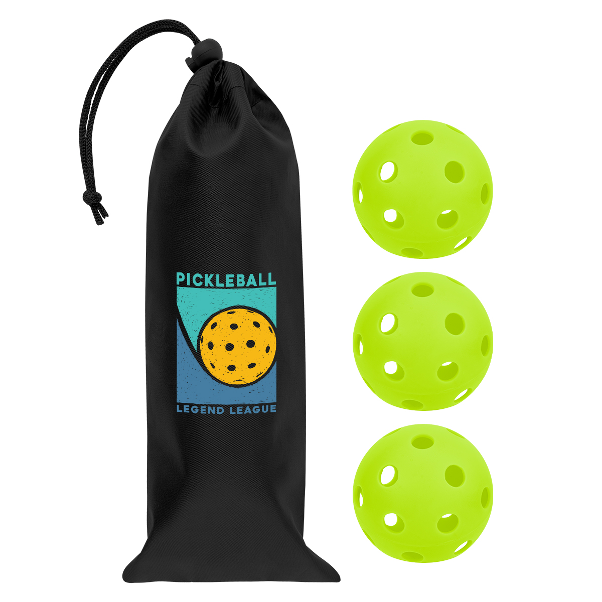 Pickleball Indoor Ball Set