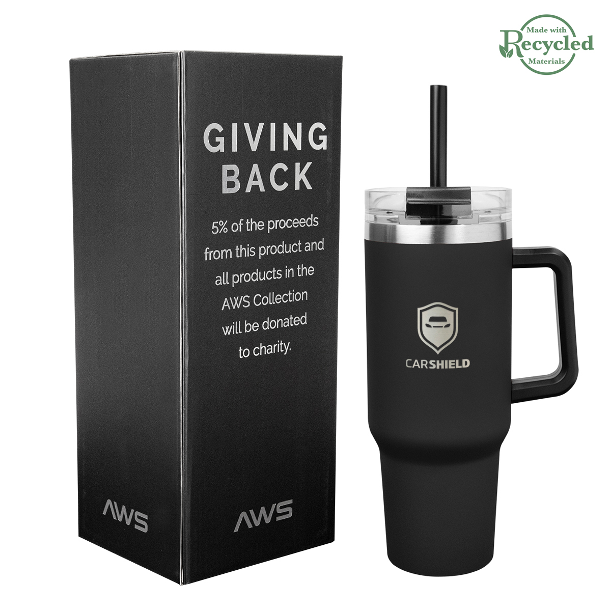40 Oz. AWS Intrepid Stainless Steel Tumbler