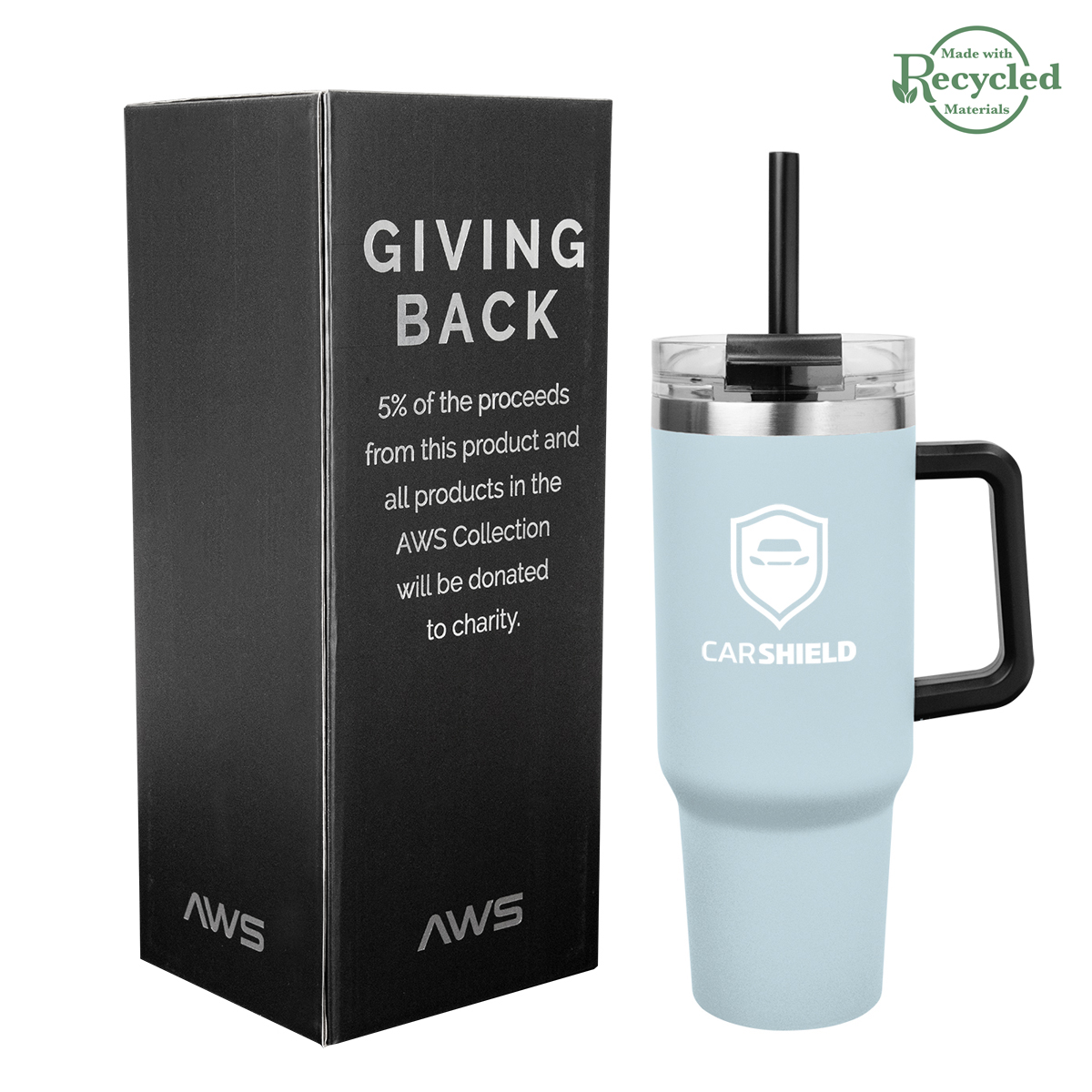 40 Oz. AWS Intrepid Stainless Steel Tumbler