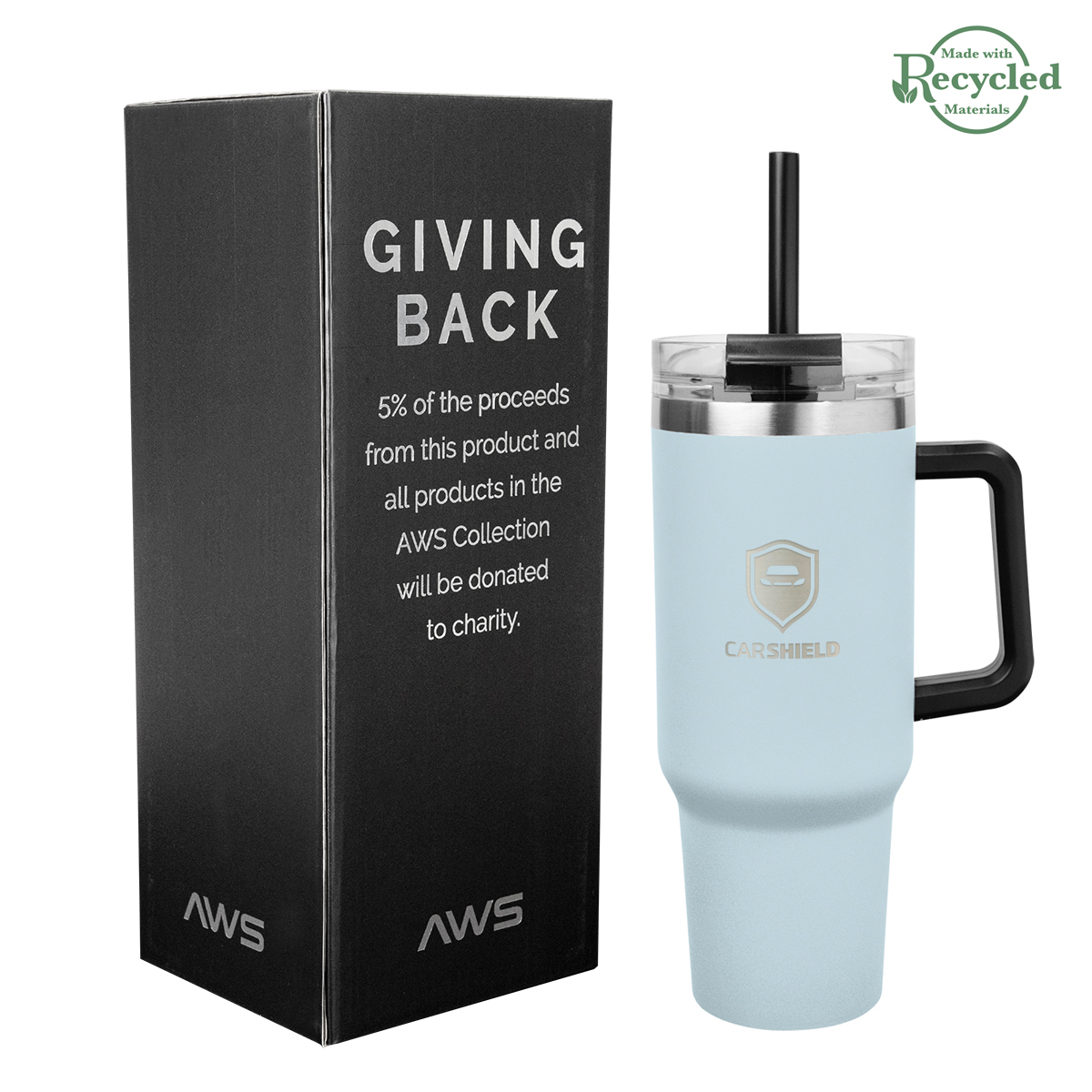 40 Oz. AWS Intrepid Stainless Steel Tumbler