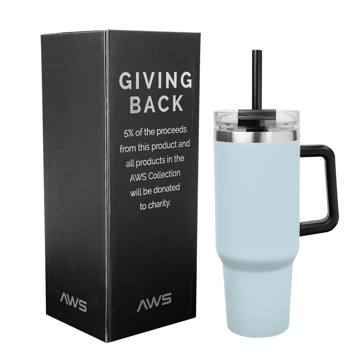 40 Oz. AWS Intrepid Stainless Steel Tumbler
