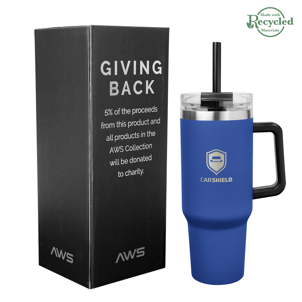 40 Oz. AWS Intrepid Stainless Steel Tumbler