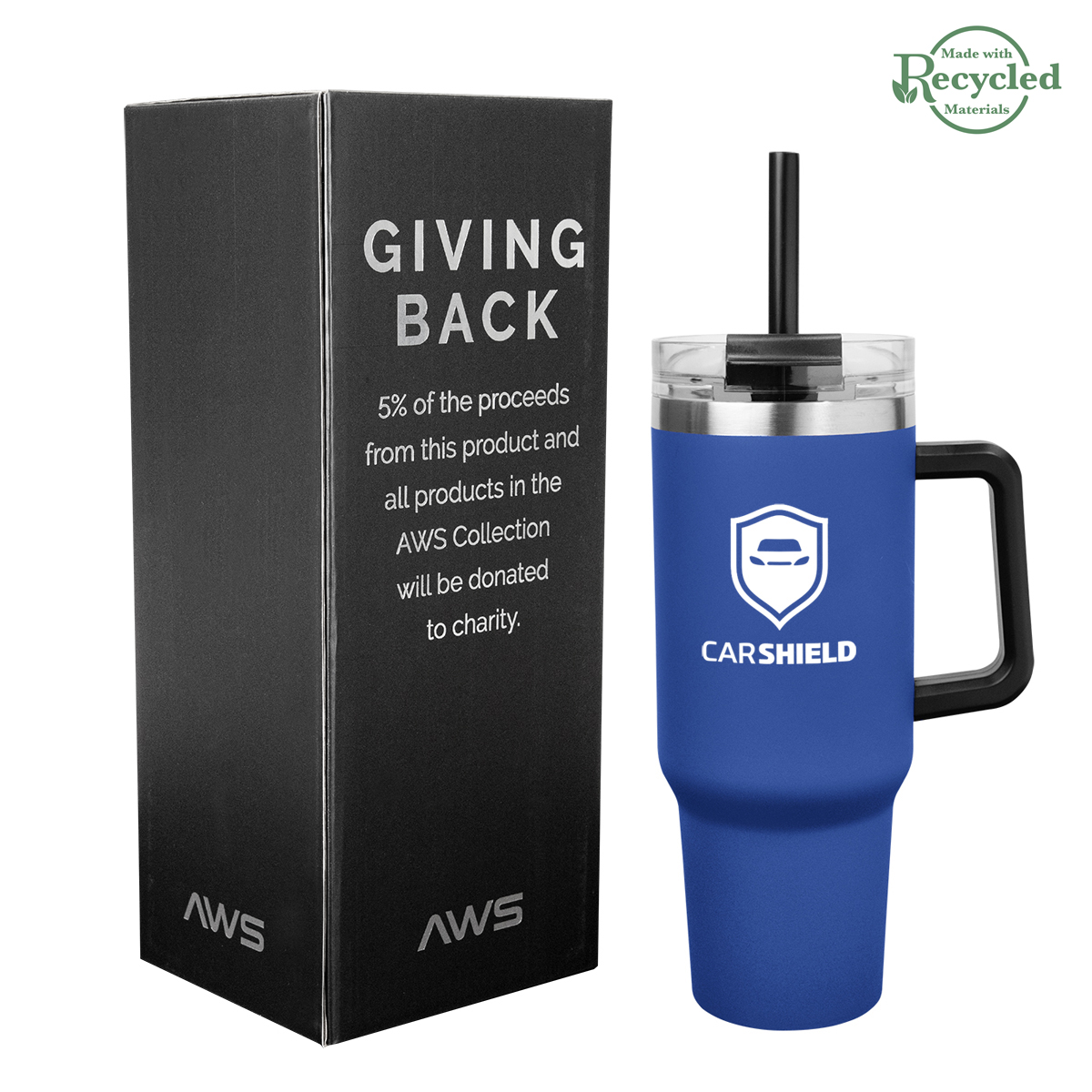 40 Oz. AWS Intrepid Stainless Steel Tumbler