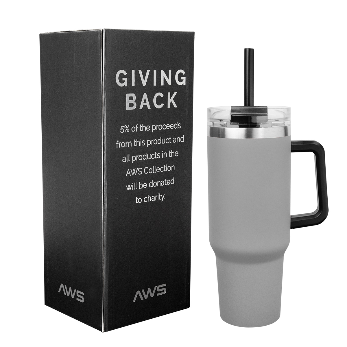 40 Oz. AWS Intrepid Stainless Steel Tumbler