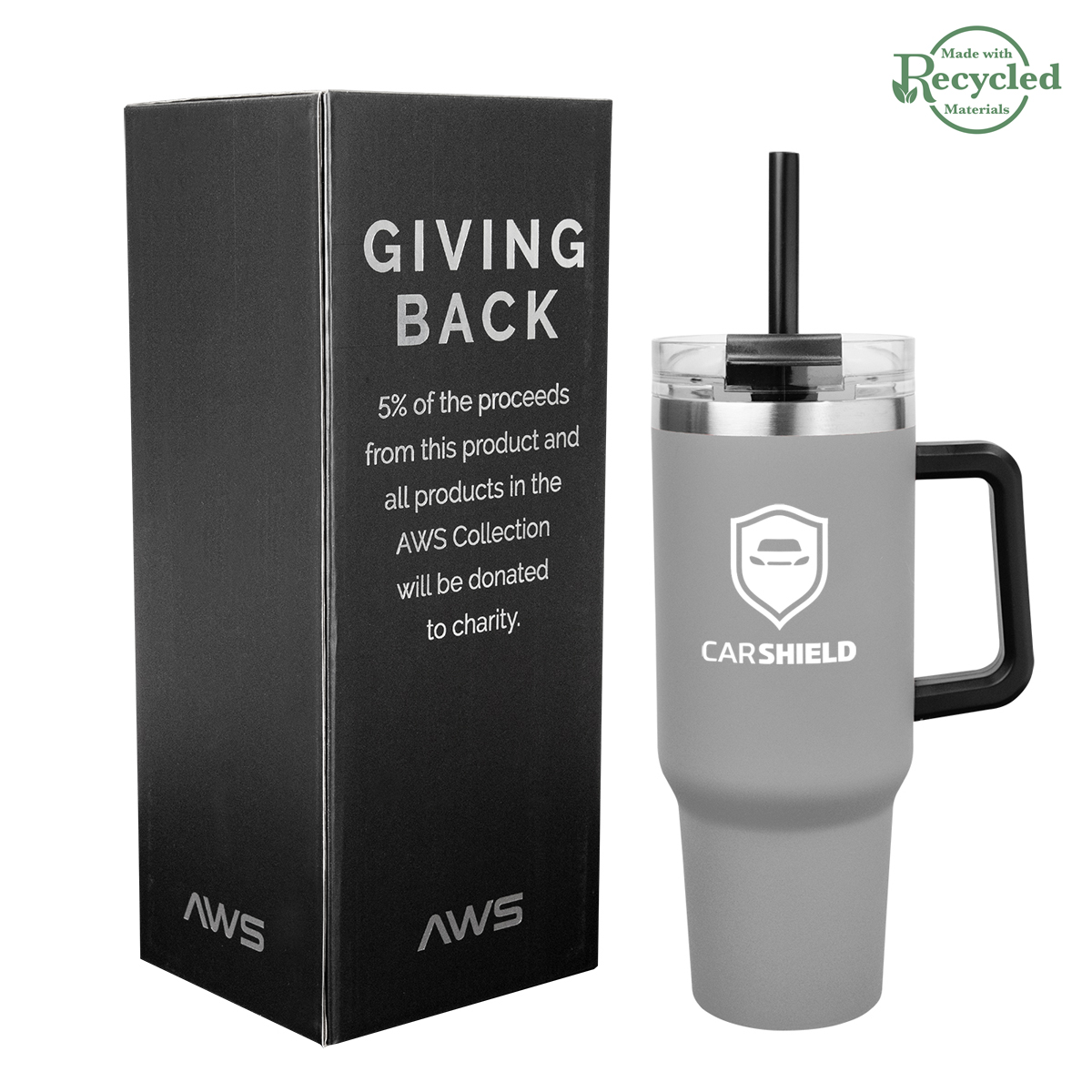 40 Oz. AWS Intrepid Stainless Steel Tumbler