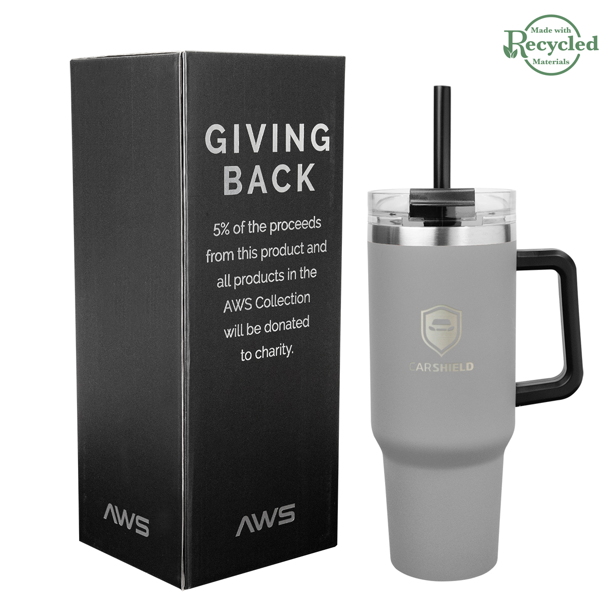 40 Oz. AWS Intrepid Stainless Steel Tumbler