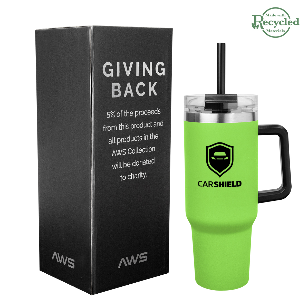 40 Oz. AWS Intrepid Stainless Steel Tumbler