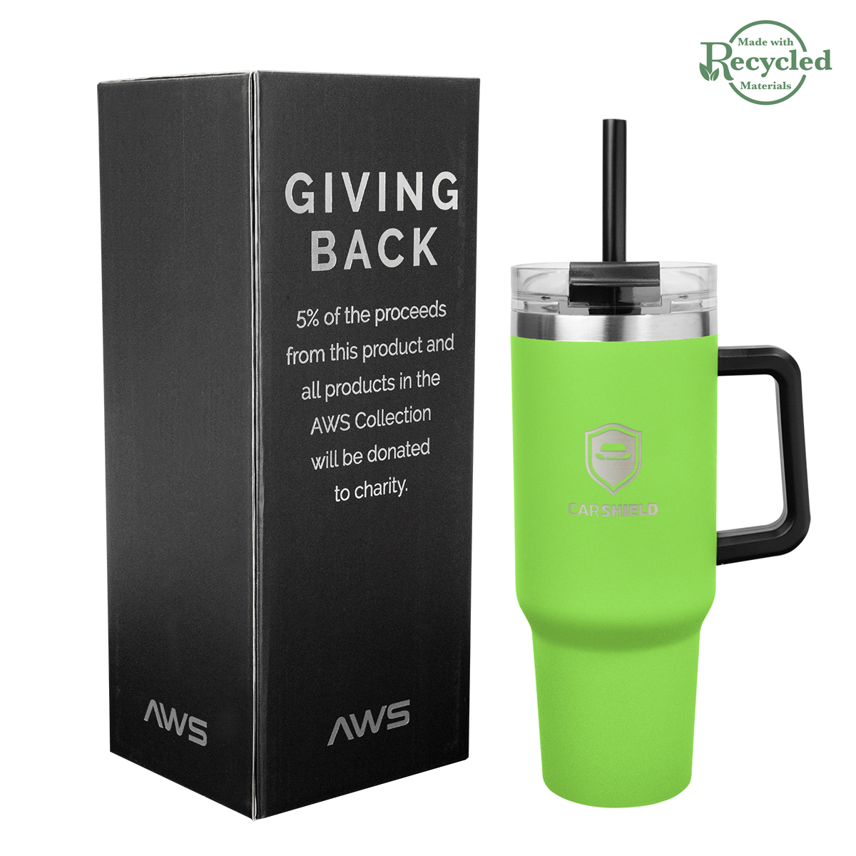 40 Oz. AWS Intrepid Stainless Steel Tumbler